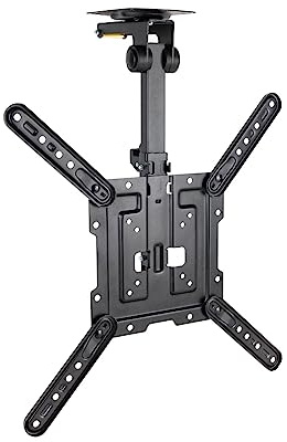 TOOQ LPCE1123TSLI-B - Soporte de Techo para Pantallas de 23-55, VESA Máximo 400x400 mm, Color Negro