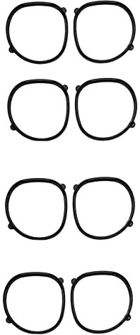 Speesy 4X Para VR De Lente De Gafas Magnéticas Desmonta Rápidamente Protector De Lente De Clip Para Gafas VR (Lente)