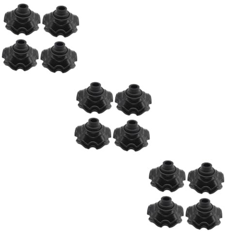 Hemobllo 3 Sets Robuste Campingstuhl-fußpolster Fußschutz Für Campingstühle Ersatzfüße Für Outdoor-stühle 4 Stück * 3