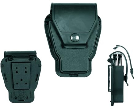 Funda Porta grilletes Universal en polimero con Doble Clip de retencion