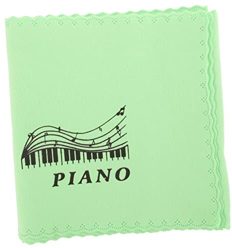 Klaviertastaturabdeckung aus Polyester, 88 Tasten, Lichtgrün | Staubschutz für E-piano und Flügel, Leicht zu Waschen und Schnell zu Trocknen