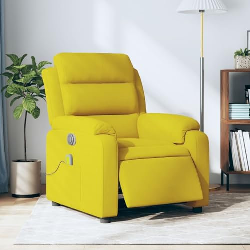 IKAYAA Elektrischer Massagesessel Fernsehsessel mit Liegefunktion Relaxsessel Elektrisch Verstellbar Massage Sessel Massagefunktion Liegesessel Wohnzimmer Relaxliege