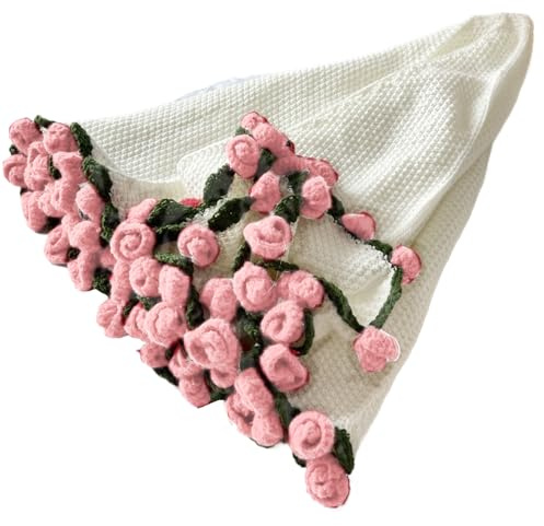 CNAFGBGG Blumenstrauß Decke 1 Set 27, 6 Zoll weiche und leichte Elegante Rosenstrauß Decke zum Muttertag, Geburtstag, Valentinstag, unvollendet.