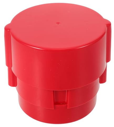 TOVINANNA Snocciolatore di Ciliegie Portatile Rosso Denocciolatore Manuale a Leva 6 Fori Utensile Riutilizzabile per Rimozione Noccioli per Cucina Domestica e Viaggi