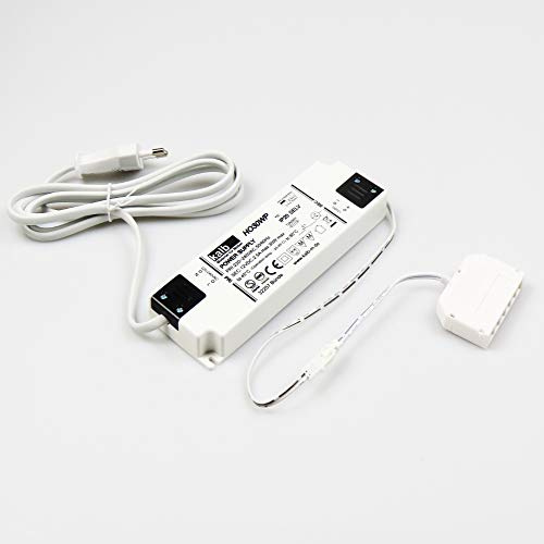 LED Netzteil 12V 30/60W Trafo Treiber Adapter LED Mini-Stecker, Größe:30Watt