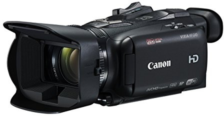 Canon VIXIA HF G40 Full HD Camcorder 20x High Definition Optical Zoom Lens 1080/60P Recording in MP4 Built-in Wi-Fi 3.5-inch OLED Screen Black (Renewed)