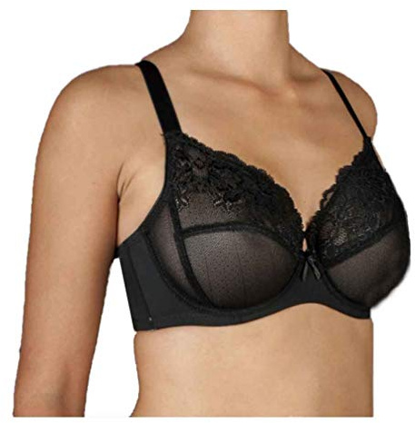 Selene Jimena Sujetador con Aros, Mujer, Negro (Negro Negro), 110 (Tamaño del Fabricante:C.110)