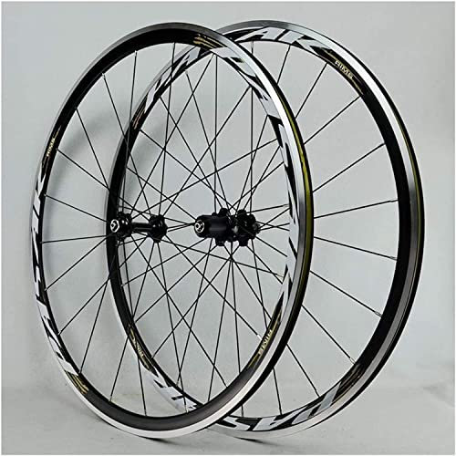 SJHFG Wheelset 700C Rading Bike Wheelset, 20/24 -Loch -Vorder- und Hinterrad -Doppelwandlegierung Ultra -Licht for QR 7 8 9 10 11 Geschwindigkeitsfreien Lebenslauf Bremse Road Wheel