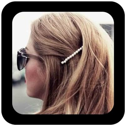 Allereya Vintage Perle Haarspange Barrette Strass Perle Haarnadeln Barrette Gold Perle Barrette Kopfstücke Kopfclip Kopfbedeckung Hochzeit Perle Haarschmuck Für Frauen Und Mädchen 2pcs (gold)