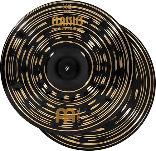 Meinl Cymbals Classics Custom Dark 13 Hihat, Coppia - Made in Germany - 2 anni di garanzia (CC13DAH)