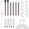 LED Strip Verbinder, Verlängerung, Eckverbinder, LED Streifen Befestigungsclips, Für 10mm 4 Polig RGB 5050
