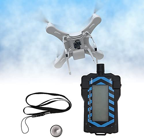 Gavigain RC Digital Tachometer,RC Digital LED Handheld Tachometer für RC Drohne Propeller Geschwindigkeit Tester mit Lanyard Propeller Geschwindigkeit Test RC Drohne Tachometer