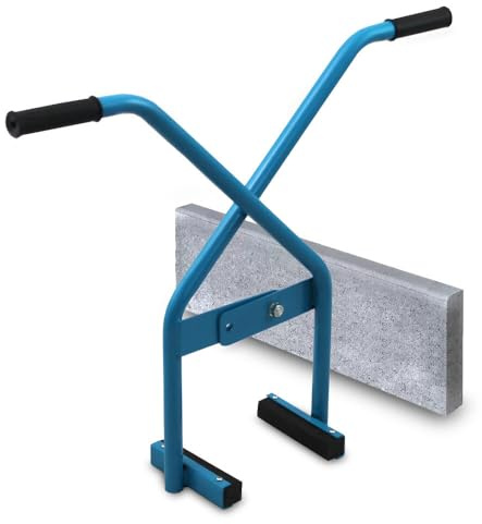 Bituxx Pflasterzange Versetzzange Bordsteinzange Steinzange Hebezange Tragezange Steinträger bis 100Kg 0-37cm