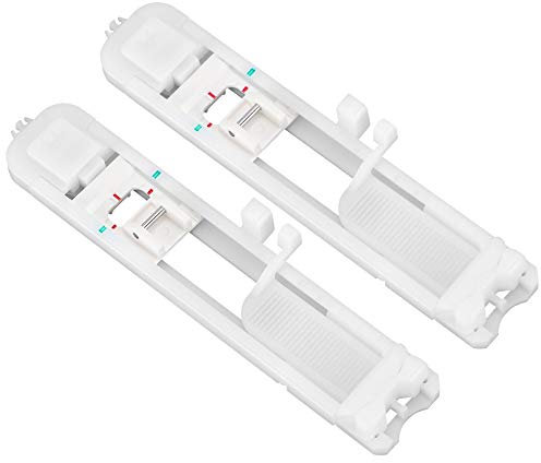 LetCart Knopflochfuß-Set für Nähmaschine, 2 Stück, multifunktionale Nähaufsätze, Knopfloch- und Schnapp-Nähfüße