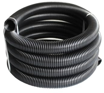 5 m langer Innendurchmesser, 60 mm, schwarzer Schlauch mit hochtemperaturbeständigem, flexiblem EVA-Staubsaugerschlauch for Industriestaubsauger