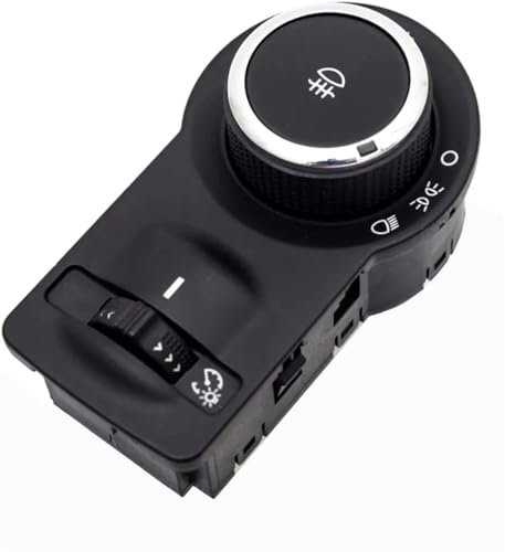 NIONGYN Hauptlichtschalter Scheinwerfer Kompatibel Mit Buick Für Encore 2013 2014 2015 2016 Scheinwerferlampe Nebelscheinwerfer Einstellen Steuerschalter Autozubehör 15295228 96892114