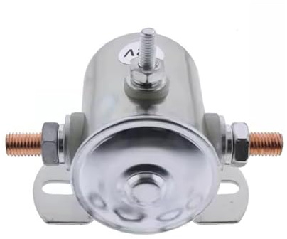 cyclingcolors 1x Relè di Avviamento Solenoide Compatibile con Snapper Gravely 1-9544 7277 Solenoide a 3 Poli Tosaerba Trattore Attrezzatura di Alimentazione