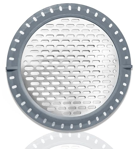1 piezas Filtro de Drenaje, Coladores de Drenaje de Acero Inoxidable, Cubierta de Desagüe de Ducha, Evitar obstrucciones en el drenaje, adecuado para baños, bañera, cocina,lavandería,fregadero(12.5cm)