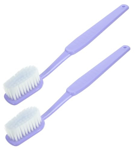 PACKOVE 2 Cepillos de Dientes Gigantes de Juguete Color Accesorios de Utilería para Fiestas Decoraciones para Fotos Divertidas y Eventos Temáticos