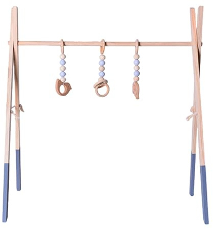 Gimnasia, Juegos De Cochecitos, Juguetes Colgantes Para Bebé De Madera Sonajeros Y Bolas | Arca Juego Bebés Trapecio Sensoriales Desmontables Regalo Recién Nacido De