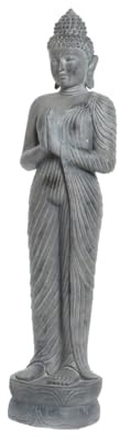 Generisch Buddha Dekoration Garten Gartendekoration Magnesia 104cm
