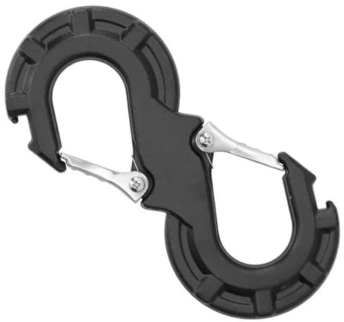 Enganche Grillete en Forma de S para Remolque, Gancho para cabrestante, Kits de recuperación de Remolque Todoterreno para Coche, grillete para Remolque con cabrestante automático 4X4 Soporte Remolque