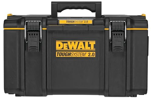 DEWALT TOUGHSYSTEM 2.0, Large Tool Box, 22 in, 110 lbs. Capacity (DWST08300)