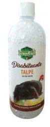 DISABITUANTE TALPE 1 KG GRANULARE ALLONTANA IN MODO INNOCUO PREVIENE IL RITORNO