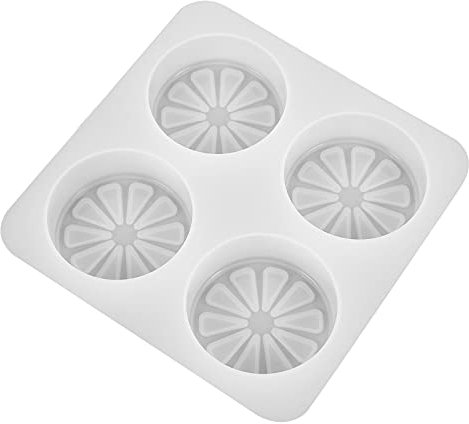 FOMIYES Diy Silicone Lemon Slice Soap Mold Homemade Soap Mould Silicone Mold Handmade Craft