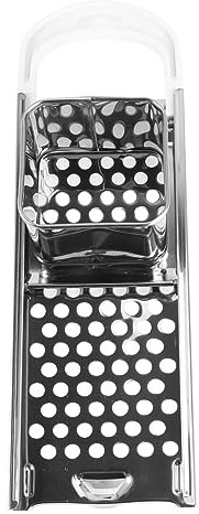 IMIKEYA Machine à Nouilles Manuelle Multifonction En Acier Inoxydable Argenté, Accessoire Cuisine Pour Pâtes Et Boules De Pâte, Usage Domestique, Design Compact Et Solide