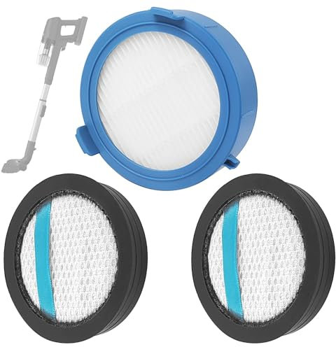 3 Stücke Staubsaugerfilter Set für AEG 8000 Akku-Staubsauger, 2 Vormotorfilter + 1 Hinten, Ersatzteile für Staubsauger, Filtertausch, für Zuhause, Büro, Hotel