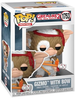 Funko Pop! Movies: Gremlins - Gizmo with Bow - Vinyl Collectible Figure - Gift Idea - Official Merchandise - Toy for Children and Adults - Movies Fans - Model Figure for Collectors
