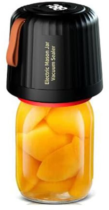 Mason - Macchina sottovuoto compatibile con sacchetti sottovuoto, bottiglie di vino, barattoli per conserve a bocca larga e normale