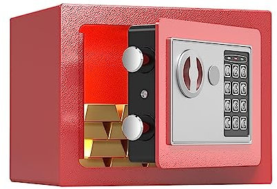 Caja de seguridad, Archivo Confidencial Comercial De Oficina Segura, Mini Clave De Seguridad, Contraseña, Doble Seguro, Caja De Seguridad Antirrobo For El Hogar, Caja Fuerte Contra Incendios, Caja fu