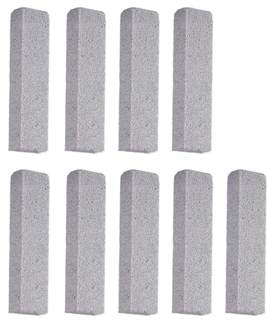 9 detergenti per WC in pietra pomice, per la pulizia di WC, con pietra pomice intercambiabile, per la pulizia di servizi igienici, cucine, lavelli, lavandini