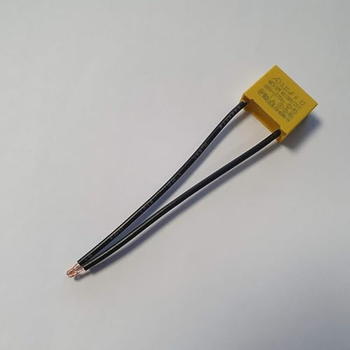 Condensador de interferencias LED para intermitentes, bombillas LED no salientes, condensador antiinterferencias 0,22 µF 275 V X2 radial. (3 unidades)