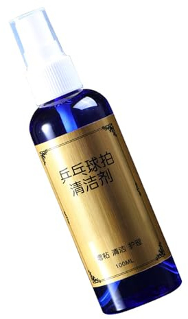 100 ml Tischtennisschläger-Reiniger, Presssprays, Gummi-Reinigung, Wartung, Tackifier Tischtennisschläger Reinigungswerkzeug, professionelles Gummiagent-Tackifier