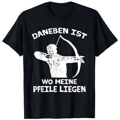 Bogenschütze Bogenschießen Archery Bogensport T-Shirt