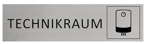 CombiCraft Aluminium Türschild SimpleProduct 165x45mm mit 3M-Tape