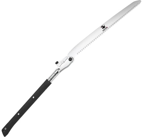 HUNKENR Hand Saw,Woodworking Tools Professional Folding Saw 500mm XXL Teeth