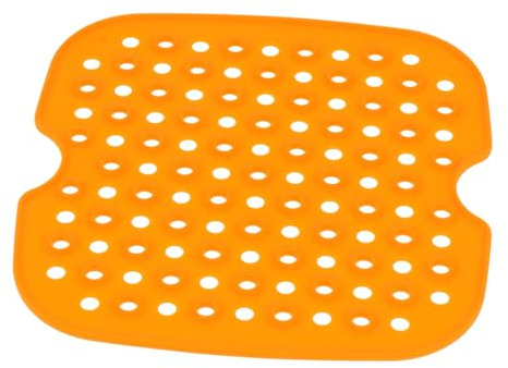 WATIIFUFU Silikon Air Fryer Liner Perforierte Antihaft-matte Küchenhelfer Wiederverwendbar Spülmaschinenfest Für Brot Chips Snacks Hähnchenflügel Keulen