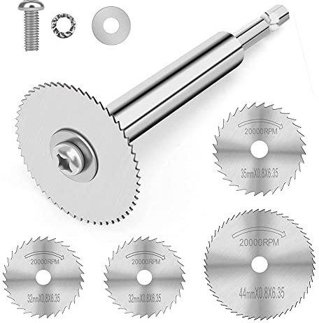 Quystetes Taglierina interna per tubi in PVC, con 4 lame per , taglierina per tubi in plastica con esagonale da 1/4 di pollice