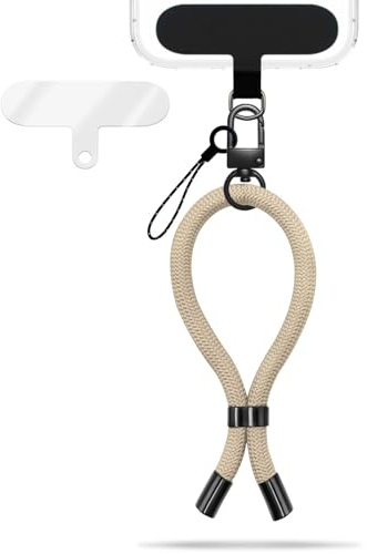 NALIA Mobilrem Kort & Kamerarem, Beige Sandstone