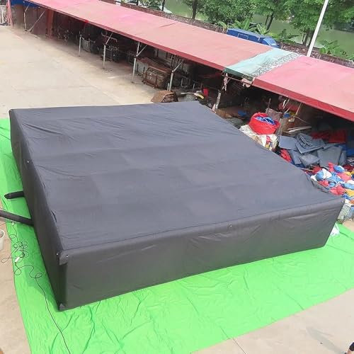 Giant Inflatable Haunted House, Portable Maze for Outdoor Fun and Laser Tag Games, Includes Cover and Blower