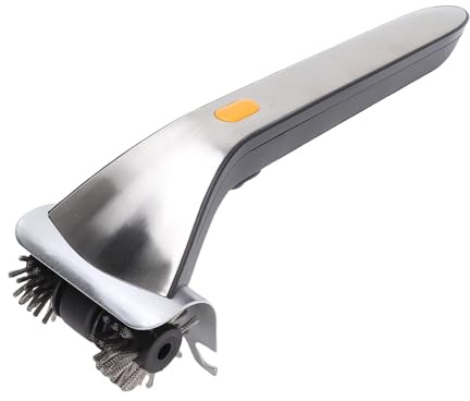 Luocute Nettoyer de Grill électrique, Nettoyer de Grill à Puissance Rechargeable sans Fil avec 26000 Tr/Min en Acier Inoxydable Brosse, Pulvérisation D'eau pour le Nettoyage des
