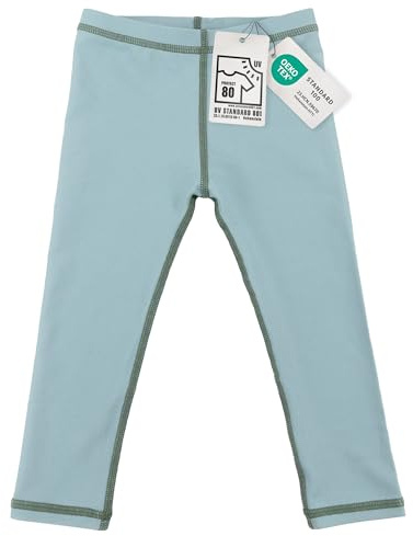 LaLoona Pantaloni Neonato con Protezione UV - Abbigliamento Neonato Costume Bagno con UPF 80+ - Asciugatura Rapida e Testato Oeko-Tex Standard 101 - Turchese