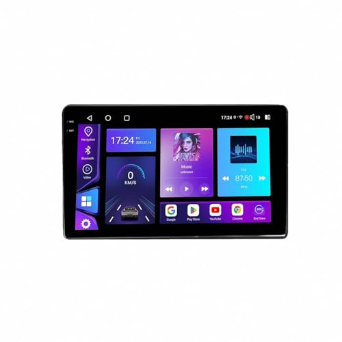 Gps-Navigator för FIAT Ducato 2006-2016 Bärbar Pekskärm Android Auto för Bilar, Med Bluetooth, Fm, Aux, Röstassistent Bilradio Stereo Gps Navi, 4 Kärna 2G＋32G