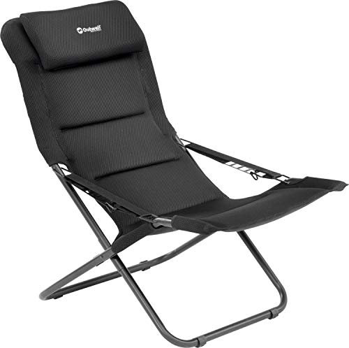 Outwell Campingstuhl Galana, Black, 61 x 85 x 90 cm (WxDxH), 410067