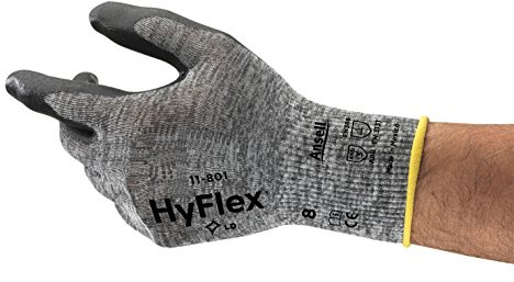 HyFlex 11-801 Multipurpose Gloves - Lightweight, Grip and Comfort, Size Small (pack of 12)