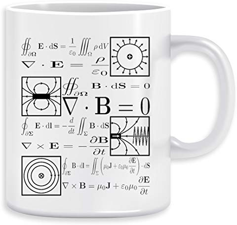 Maxwells Die Gleichungen Kaffeebecher Becher Tassen Ceramic Mug Cup